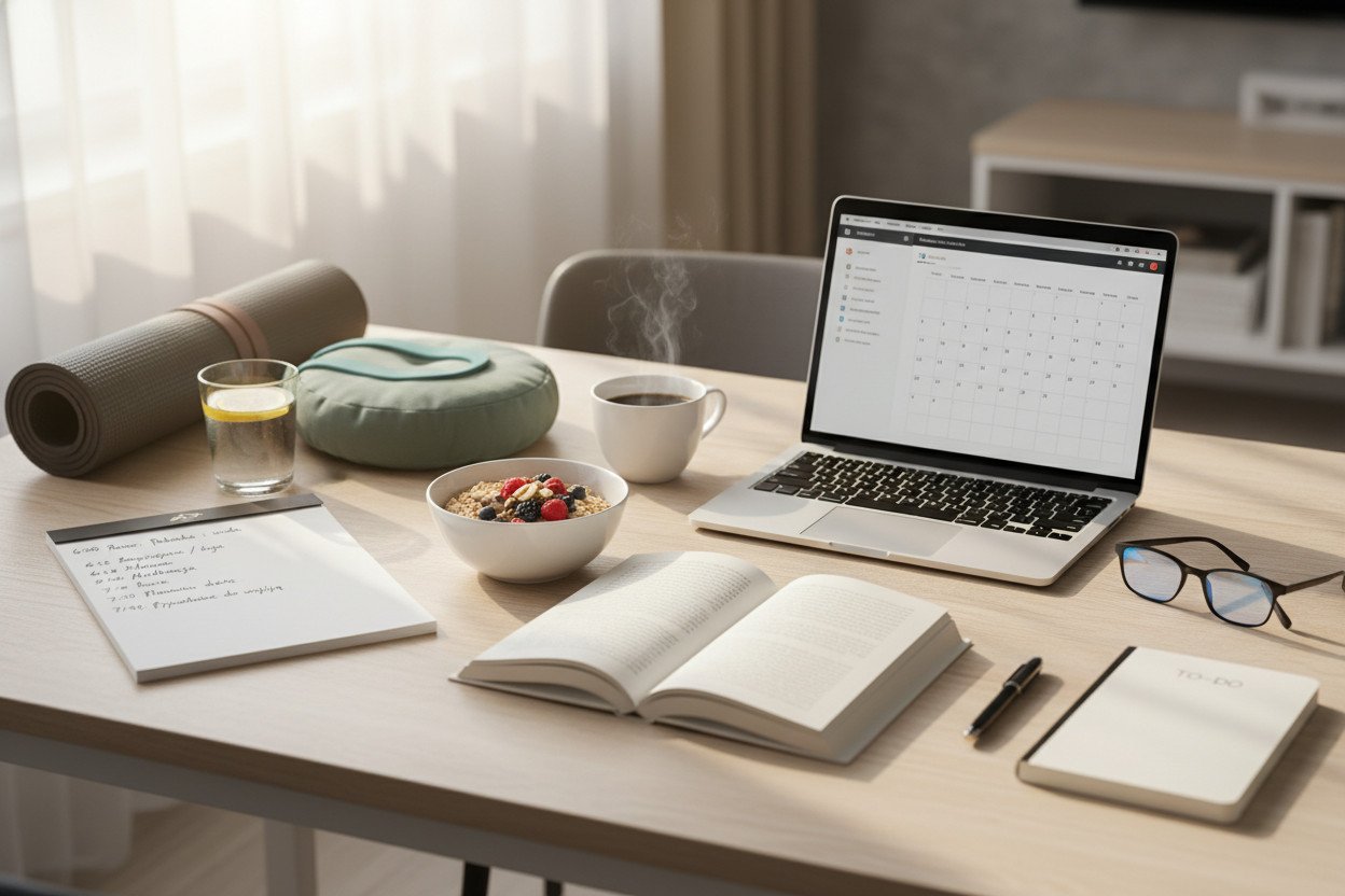 7 nawyków porannej rutyny — przegląd i harmonogram