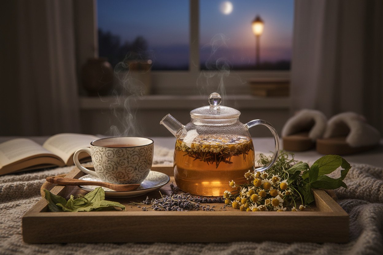 Herbata na sen — dlaczego zioła działają lepiej niż się spodziewasz