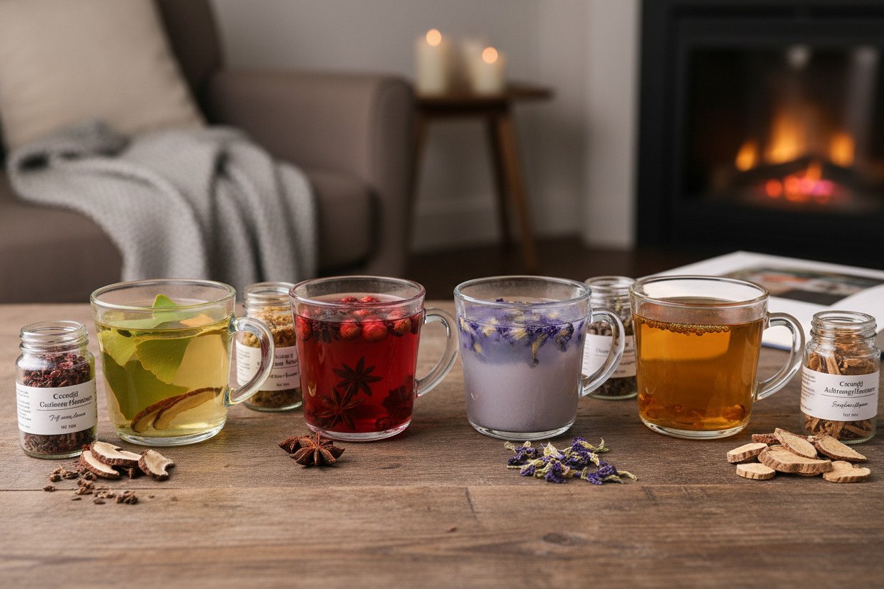 Napary ziołowe z mniej oczywistych składników — cztery propozycje, które warto poznać