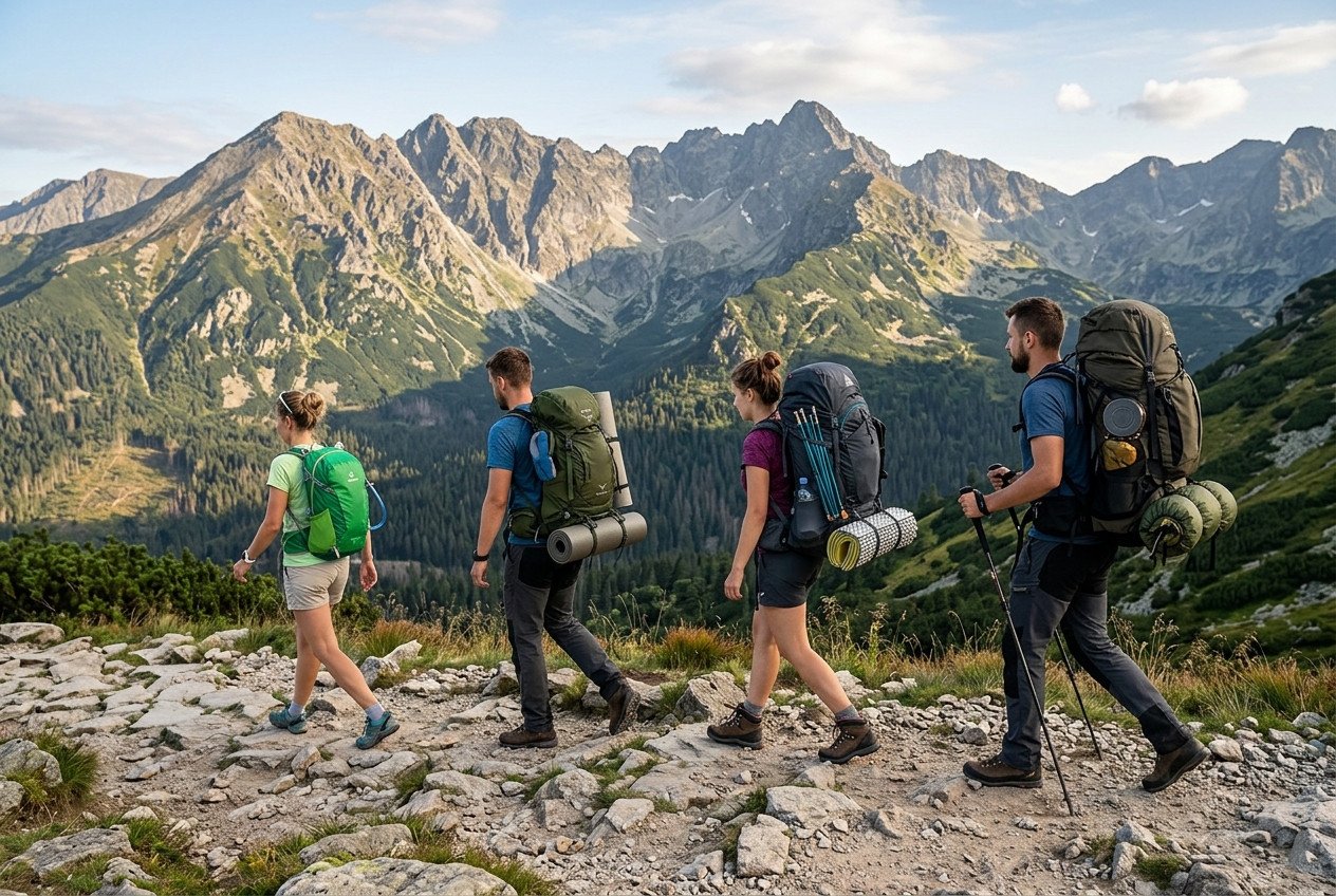 Pojemność plecaka trekkingowego a typ wyprawy