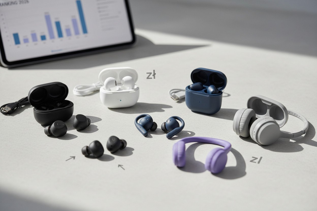 Ranking słuchawek bezprzewodowych w segmencie budżetowym — do 400 zł