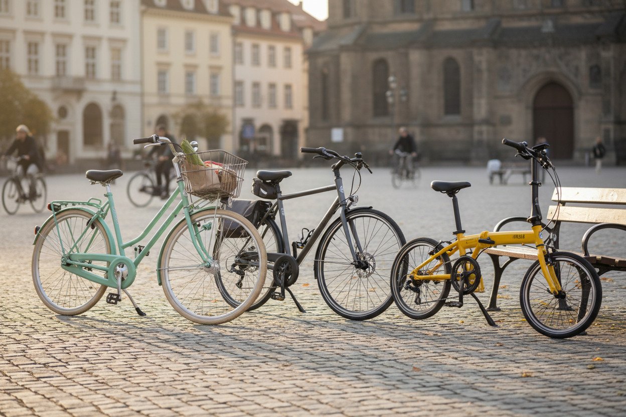 Typy rowerów do miasta — co faktycznie różni te kategorie
